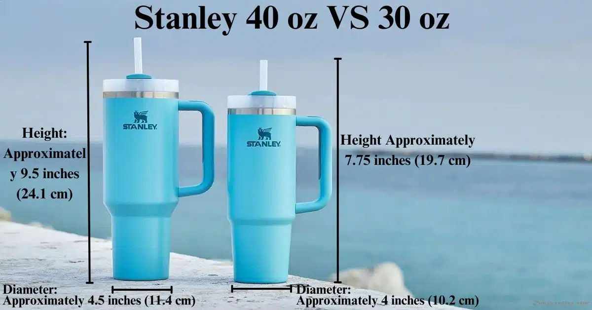 Stanley 30 oz VS 40 oz